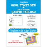 Futbol Topu Baskılı Okul Etiketi Kalem Defter Etiketi İsme Özel E