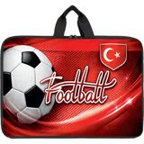 Futbol Topu Desenli Proje Çantası Evrak Çantası Büyük Boy Proje - Resim - Çizim Çantası