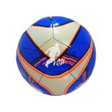 Futbol Topu Dikişli No 5 - Mavi Çok Renkli