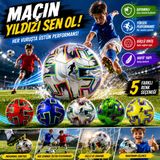 Futbol Topu Metalik Renkli (No:5) 280 gr