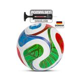 Futbol Topu Trionix 2026 Dünya Kupası Pompalı Set Dayanıklı Sert Zemin Halı Saha Topu No:5 Çok Renkli