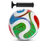 Futbol Topu Trionix 2026 Dünya Kupası Pompalı Set Dayanıklı Sert Zemin Halı Saha Topu No:5