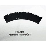 FutterMesser Slaj Makinesi Alt Daire Testere Bıçak 1*6 takım