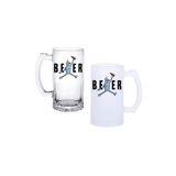 Futurama Bender Kulplu Bira Bardağı Buzlu veya Şeffaf Seçenekli 074