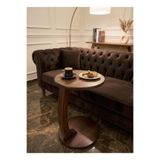 Future Decor Home C Zigon Sehpa Yan Sehpa Koltuk Sehpası Ceviz Renk
