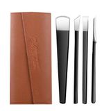 Fuwddy Profesyonel pedikür bıçak seti nasır bıçağı ayak batması tırnak bıçakları ayak bakımı araçları ölü cilt kaldırma tırnak kazıyıcı dosya