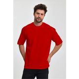 FUWEAR Erkek Renkli Oversize Battal Beden Tişört