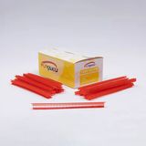 Fuyaku 5 MM I-End Mikro İnce (Fine) Kılçık - Türban, Abiye ve Gelinlik Etiketleme Plastiği Renkli (10.000 Adet) - Kırmızı