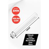 Füze Pelet Soba Camı Borusu (1200X100X3MM)