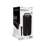 Fxs2 Taşınabilir Kablosuz Bluetooth Hoparlör Siyah | 120W Güç, Rgb Işık, Ipx4 Su Geçirmez