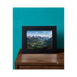 fy design SİYAH 1 ADET 15x21 A5 BOYUTUNDA FOTOĞRAF RESİM ÇERÇEVESİ MASAÜSTÜ UYGUN ASILABİLİR