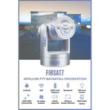 Fy7 Apollon Bataryalı Projeksiyon Cihazı Taşınabilir 4K Destekli 1080P Android Sistemli Projektör F7 - Bej - Krom