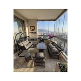 FYAQA HOME (SALINCAK HEDİYELİ) Premium Konfor Serisi Bahçe Takımı 3+1+1+2 puf + Masa