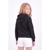 FYK COLLECTİON Kız Çocuk Basic Düz Kanguru Cepli Kapüşonlu Sweatshirt