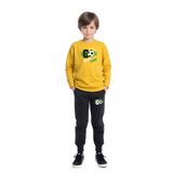 FYK COLLECTİON YUVARLAK YAKA GO SOCCER BASKI DETAYLI ERKEK ÇOCUK EŞOFMAN TAKIMI