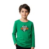 FYK COLLECTİON YUVARLAK YAKA NEVER BASKILI ERKEK ÇOCUK SWEATSHİRT