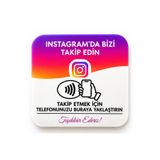 fysmart NFC Takip Kartı – Telefona Dokundurarak Sosyal Medya Profiline Yönlendirme Kartı