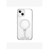 FYY-014 Magsafe Özellikli Alüminyum Standlı Şeffaf iPhone Kılıf
