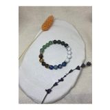 FZ ACCESSORİES Doğal Taş Bileklik(öğrenci Bilekliği) “ Havlit-yeşim-aventurin-kaplan Gözü-lapis Lazuli”