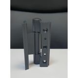 FZ Alüminyum Kapı Menteşesi-3 lü set Antrasit Gri Renk (Ral 7016) / CNC İşçilik/Yüksek Kalite