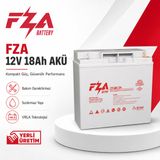 FZA 12 V 18 Ah AGM (Kuru Bakımsız) Akü