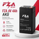 FZA 4V 4Ah AGM (Kuru Bakımsız) Akü