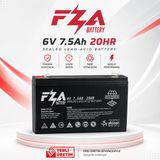 FZA 6V 7.5 AH AGM (Bakımsız Kuru) Akü / Çocuk Akülü Araba Aküsü