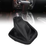 FZJDSD Deri Shifter Bot Vites Kapağı Siyah Hummer H3 Otomatik 2005 2006 2007 2008 2009 2010 2011 ile Uyumlu