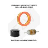 FZW R9 BROADWAY FİLTRE SETİ HAVA FİLTRESİ YAĞ FİLTRESİ BENZİN FİLTRESİ BAKIM SETİ KARBÜRATÖRLÜ