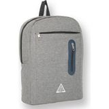G-Bag Çift Cepli Astarlı Çok Fonksyonlu Su Geçirmez Ortopedik Gri Laptop Notebook Sırt Çantası 16 Inç.