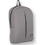 G-Bag Ön Cepli Astarlı Çok Fonksyonlu Su Geçirmez Ortopedik Gri Laptop Notebook Sırt Çantası 16 Inç.
