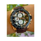 G Force G-Force Js15 Miyota Mekanizma Rosegold Kahve Erkek Kronograf Kol Saati Lüks Kutulu