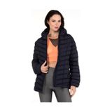 G-FOX KADIN KISA SABİT KAPŞONLU DOLGULU SPOR ŞİŞME MONT 8639 lacivert