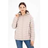 G-FOX KADIN KISA SABİT KAPŞONLU DOLGULU SPOR ŞİŞME MONT 8639