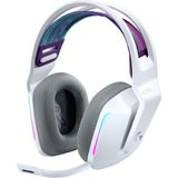 G G733 LIGHTSPEED Kablosuz Kulak Üstü Oyuncu Kulaklığı, LIGHTSYNC RGB, Blue Voice Mikrofon, Askılı Kafa Bandı, PRO-G Ses Sürücüleri, 29 Saat Pil Ömrü, Beyaz