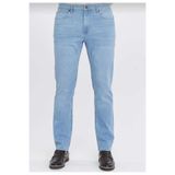 G GOLEND Erkek Regular Fit Boru Paça Esnek Likralı Jeans Kot Pantolon