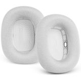 G GVOEARS AirPods Max için Kulak Yastıkları - Kulak Kupaları Yedek Kapak - Apple Air Pods Max Kulaklıklar için Yükseltilmiş Bellek Köpüğü - Orijinal Gibi (Simli)
