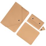 G JGOO Dizüstü Bilgisayar Kılıfı 13 inç, Dizüstü Bilgisayar Kılıfı Kılıfı, Suni Deri Dizüstü Bilgisayar Kol Çantası, MacBook Air 13/Air 13.6/Pro 13 ile Uyumlu, Şarj Aleti için Küçük Kılıf, Mouse Pad ve