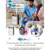 G Life Şarjı Oksijen Cihazı - Gri