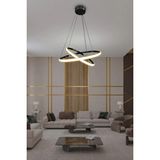 G-Light 2 ' Li Çember Modern Sarkıt Avize 30-40 cm - 1 - Siyah