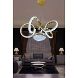 G-Light Kıvrım Eliza Top 3 Renk LED Sarkıt Avize – Modern Tasarım Oturma - 1 - Gold