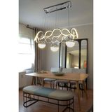 G-Light Sefa Masa Üstü 3 Top Modern Sarkıt LED - 1 - Krom