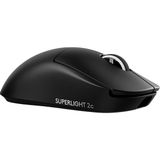 G Pro x Superlight 2c Kablosuz Oyuncu Mouse, Hafif, Hero 2 Sensör, 44.000 Dpı, Siyah