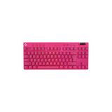 G Pro X Tkl Lıghtspeed Tactile Switch Rgb Kablosuz Ingilizce Mekanik Gaming Klavye, Magenta
