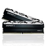 G.Skill F4-3000C16D-16GSXWB SniperX Gri Kamuflaj 16GB 2x8GB DDR4 3000MHz RAM Bellek