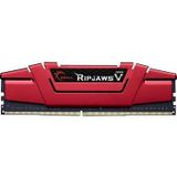 G.Skill RipjawsV F4-3000C16S-16GVRB Red 16GB DDR4 3000Mhz RAM Bellek