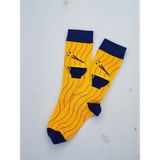 G Socks Turuncu Noodle Desenli Renkli Çorap - 37 - 44 - Çok Renkli