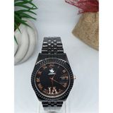 G Sport Polo Rolex Model Kadın Saat - Siyah