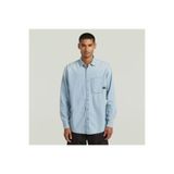 G-STAR RAW MAVİ LOGOLU JEAN ERKEK GÖMLEK