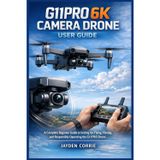 G11pro 6k Camera Drone User Guide: A complete beginner guide to setting up, flying, filming, and responsibly operating the G11PRO drone